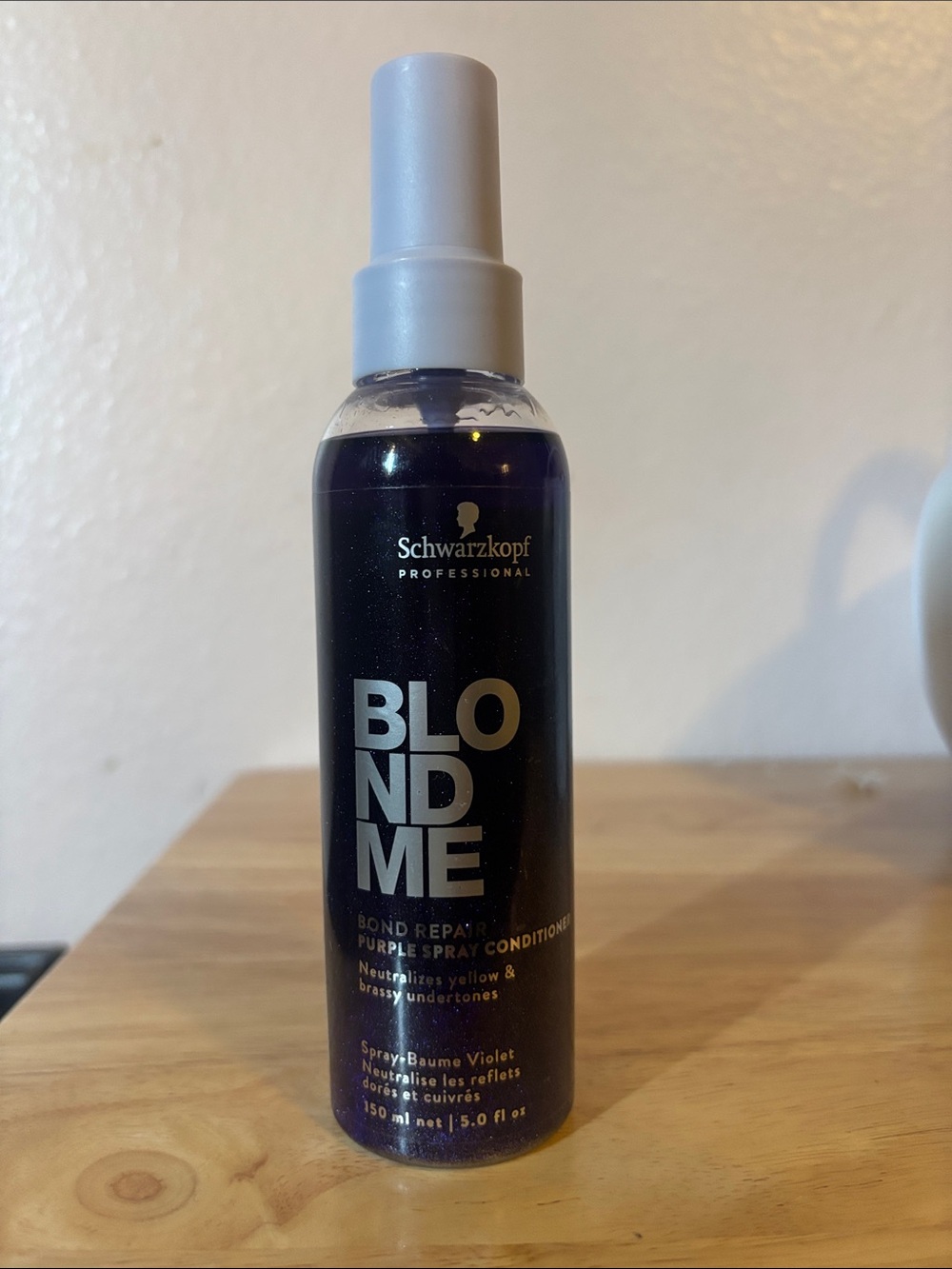 Schwarzkopf Blond Me Purple Spray Conditioner, Full Size